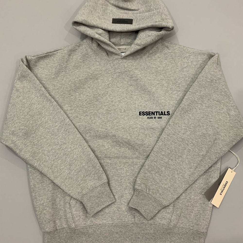 Fear Of God Essentials Hoodie (SS22) Dark Oatmeal